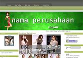 Minimalist Green 3 Column